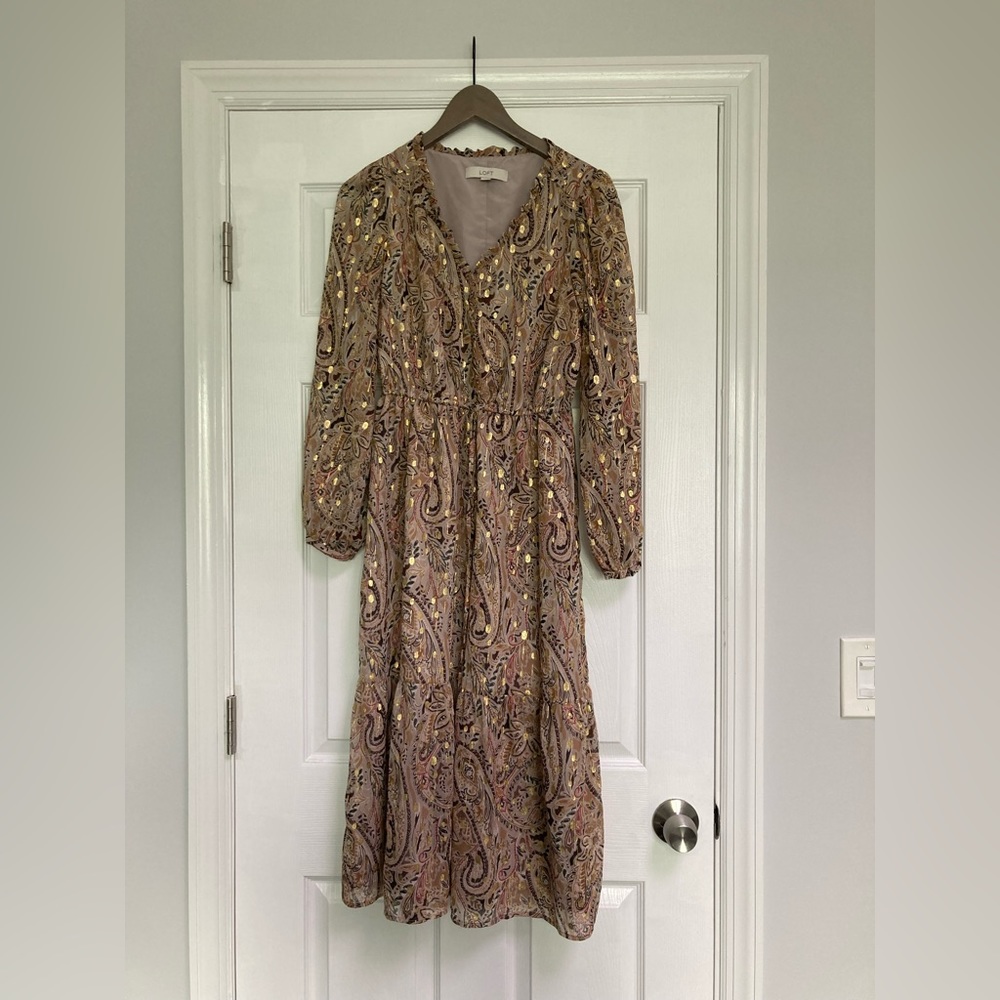 Loft midi dress